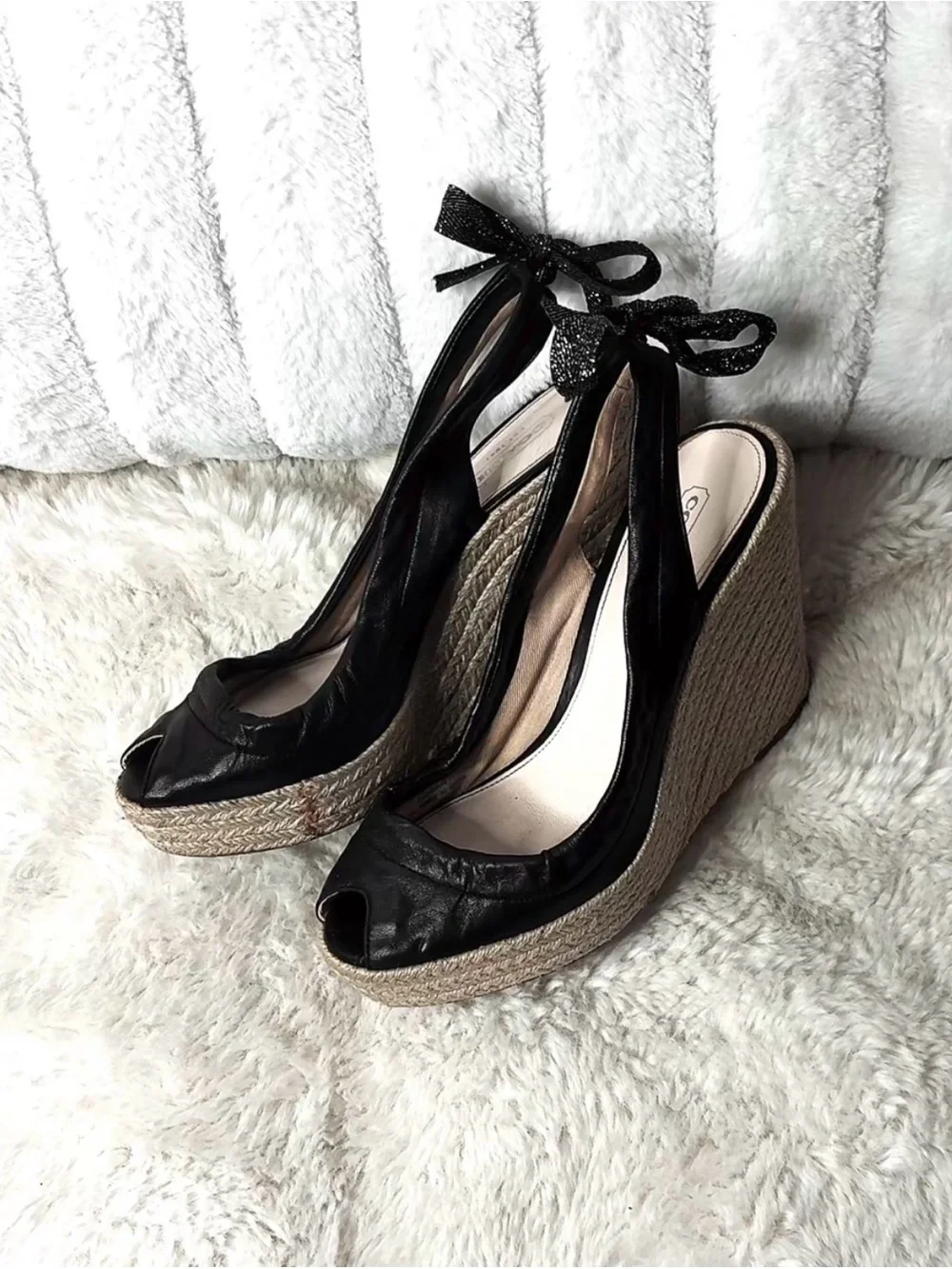 Coach slingback espadrilles